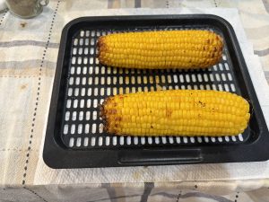 Air Fryer Frozen Corn on the Cob