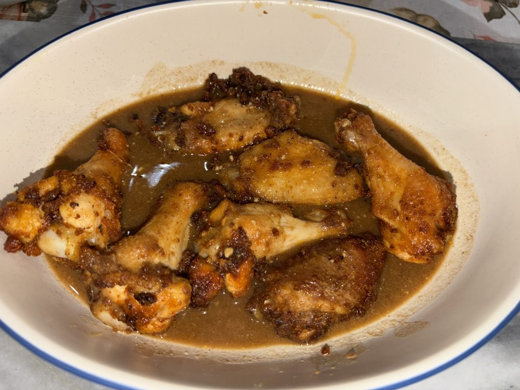 Apple Cider Chicken Wings