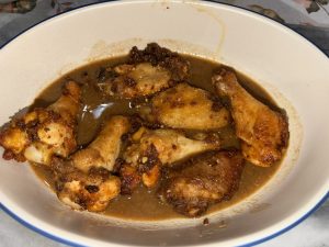 Apple Cider Chicken Wings