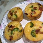Bacon Cheddar Jalapeno Corn Muffins