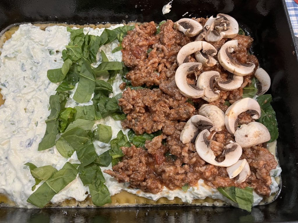 Beef and Vegie Lasagna