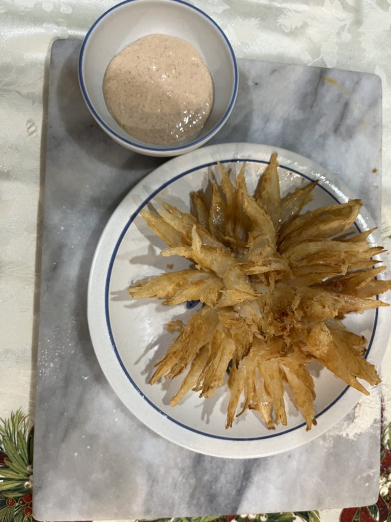 Beer Battered Onion Petals Recipe