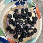 Blueberry Breakfast Quesadilla