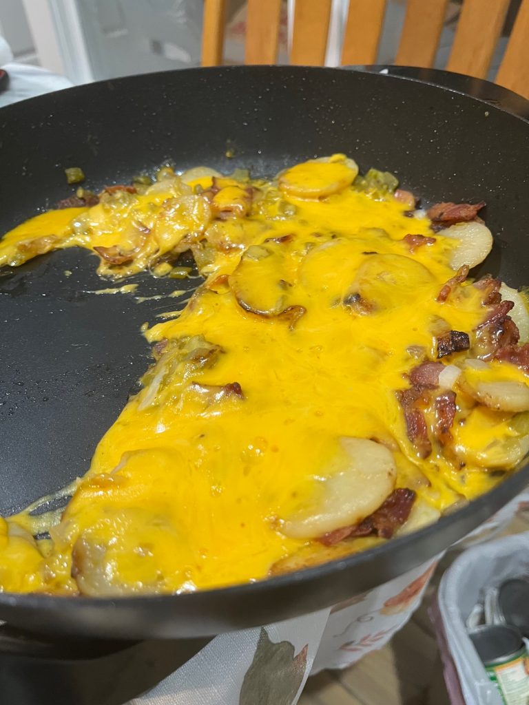 Cheese and Bacon Potatoes