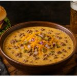 Cheeseburger Beer Soup
