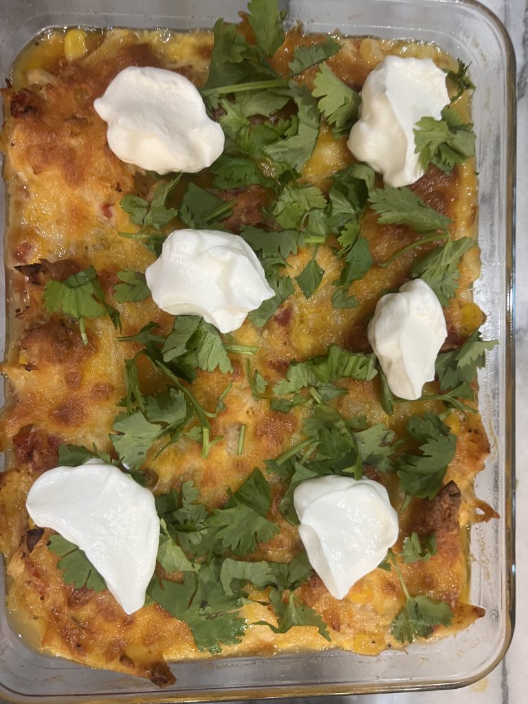 Chicken Tortilla Dump Dinner