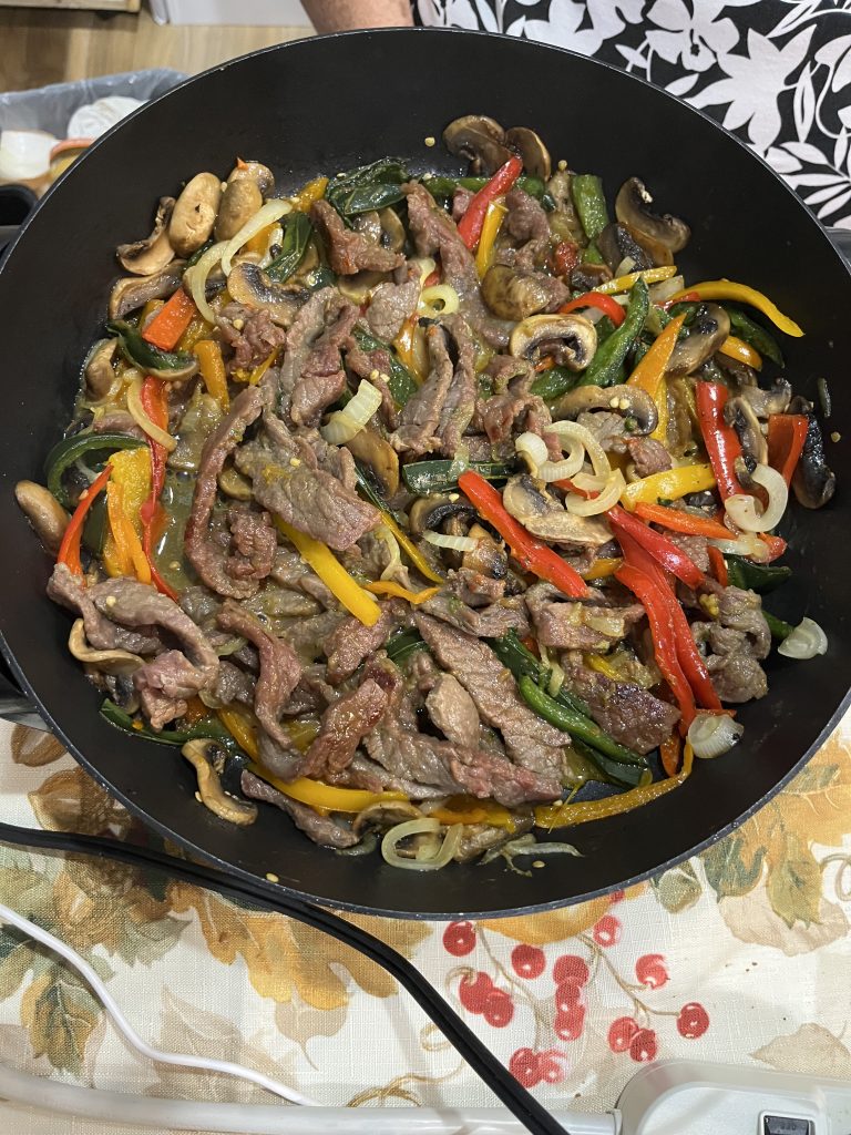 Easy Beef Fajitas