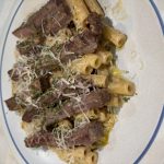 Garlic Butter Steak Pasta