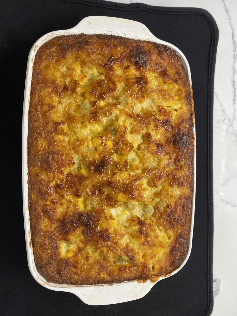 Green Chile Corn Casserole