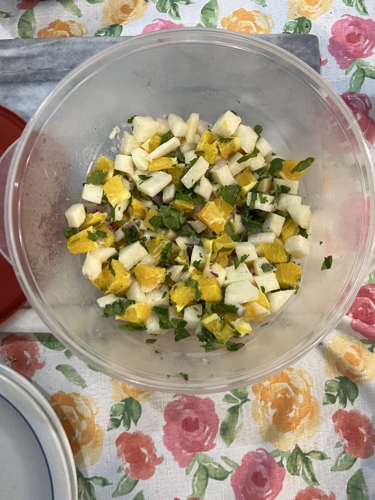 Jicama and Orange Salad