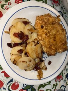Mayonnaise sauce for salmon