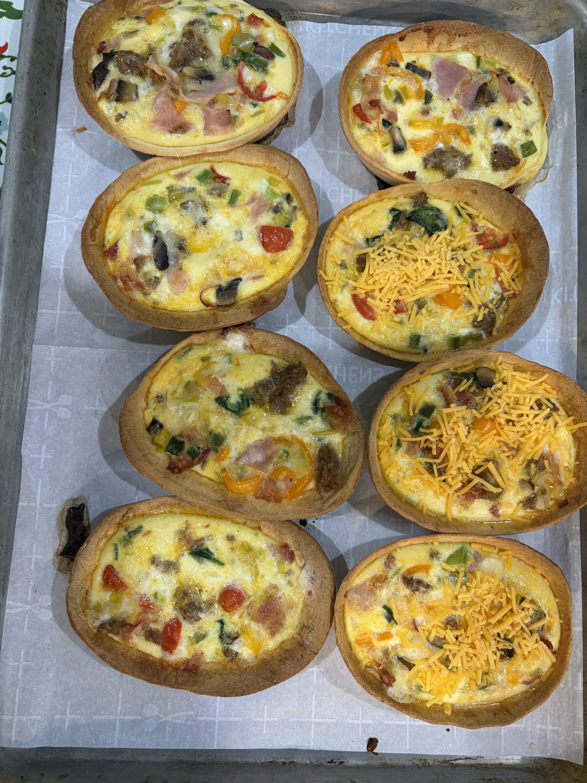 Mini Quiche Bowls