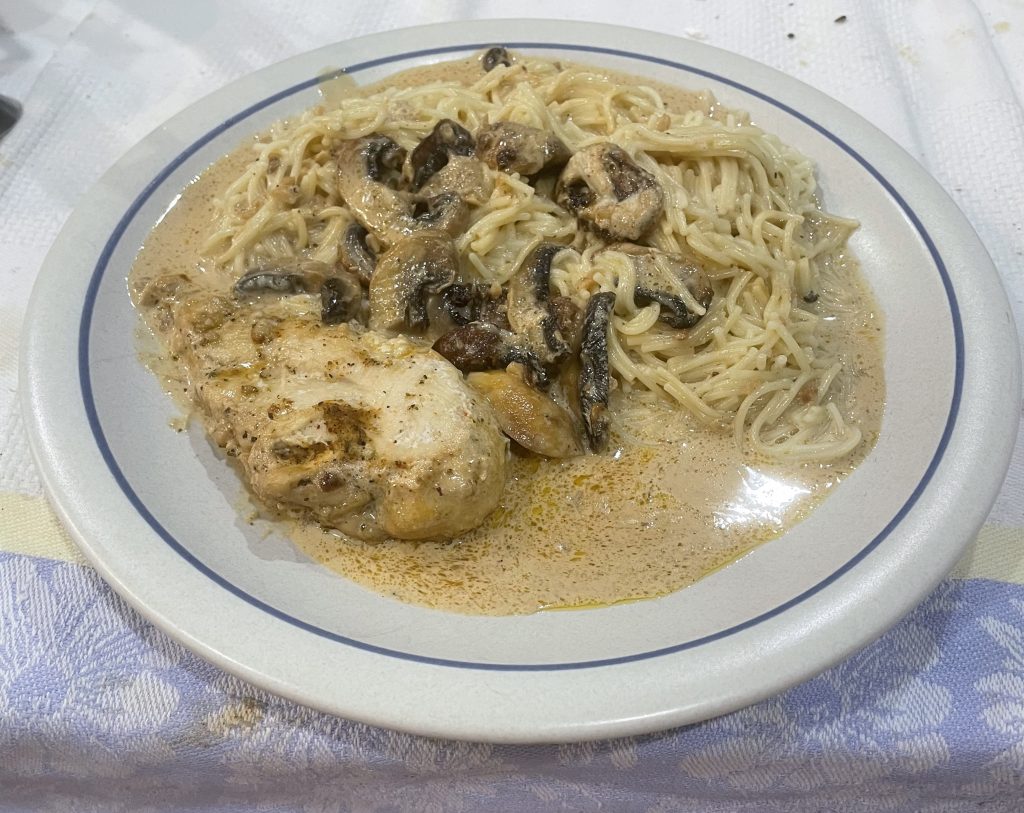 Mushroom Sauce for chicken