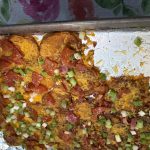 Potato Slices with Bacon