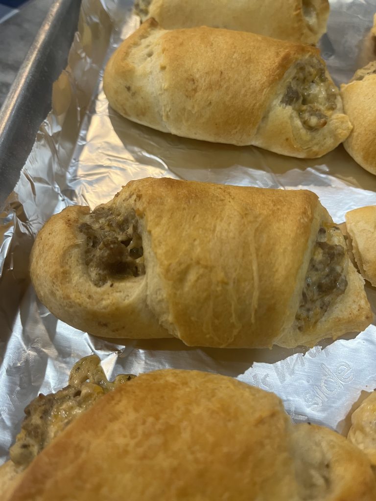 Sausage Crescent Rolls