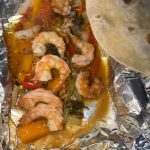 Shrimp Fajita Foil pack