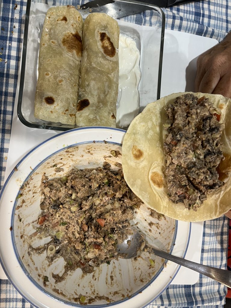 Sour Cream Beef Enchiladas