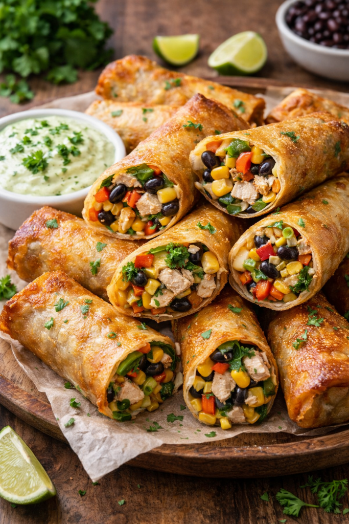 Southwest Egg Rolls