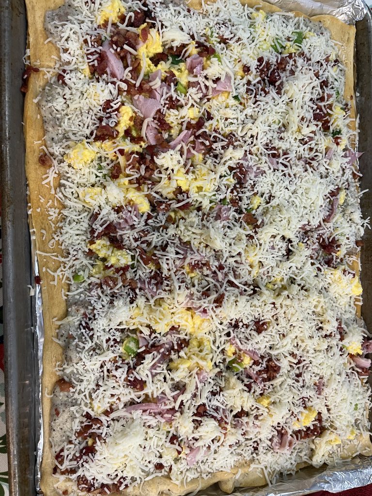 Sheet Pan Breakfast Pizza