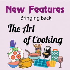 new features on Art of Cooking Recipes