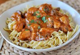 Paprika Chicken Stroganoff