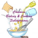 substitutions for baking and cooking